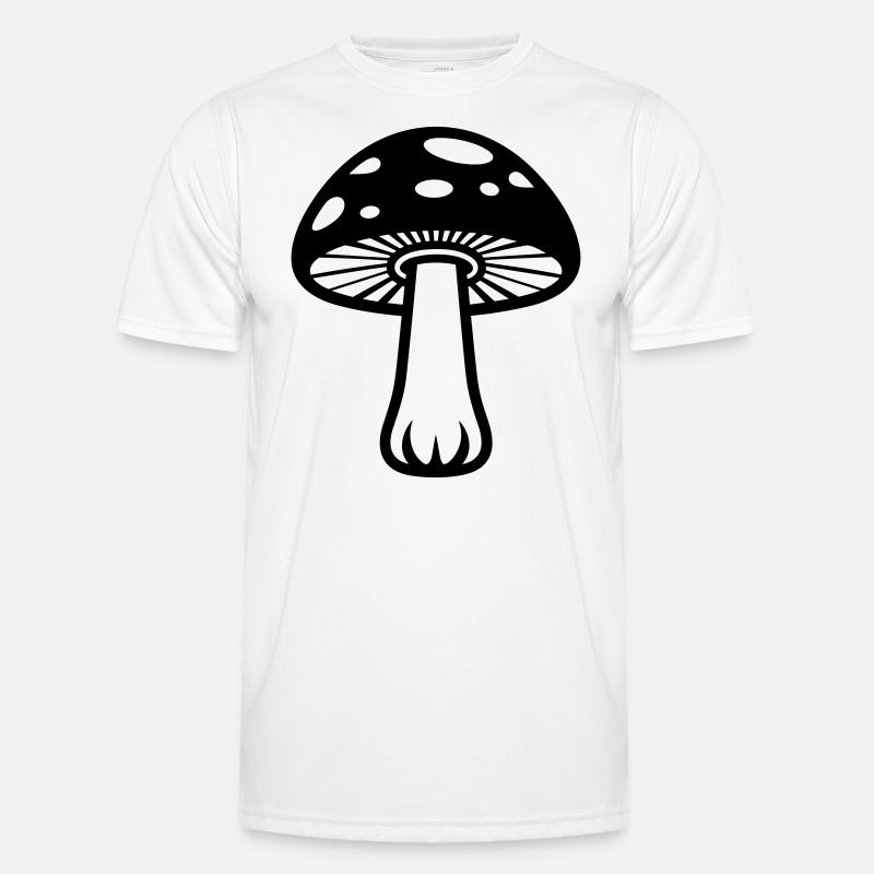 champignon T-shirt sport Homme