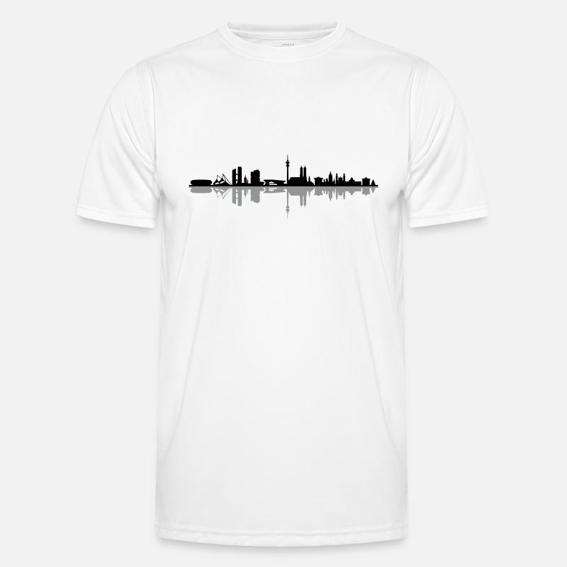 Skyline - München Männer Funktions-T-Shirt