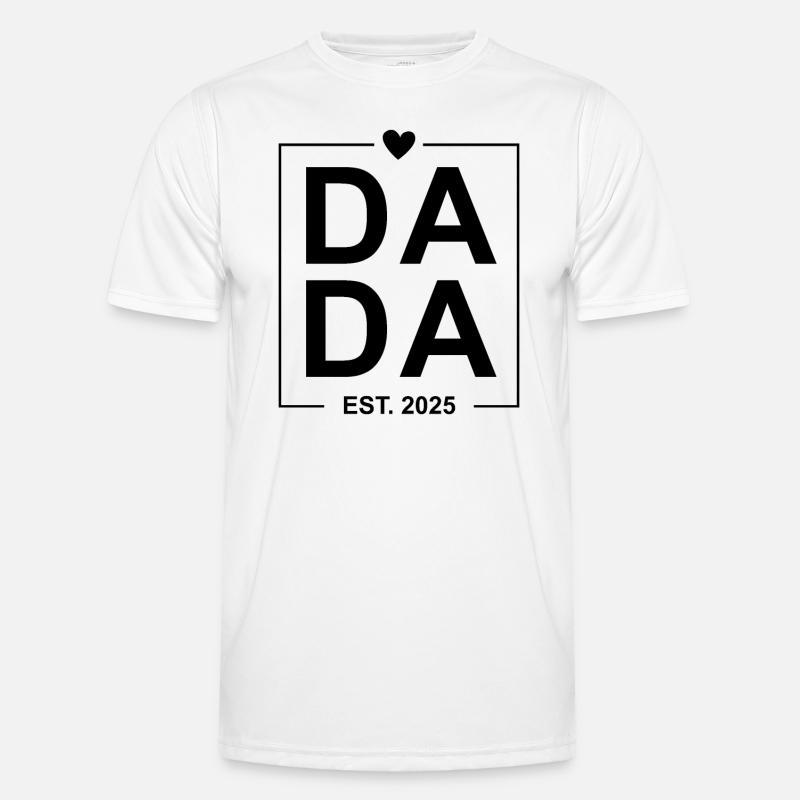 Da da Est 2025 - Männer Funktions-T-Shirt - Weiß