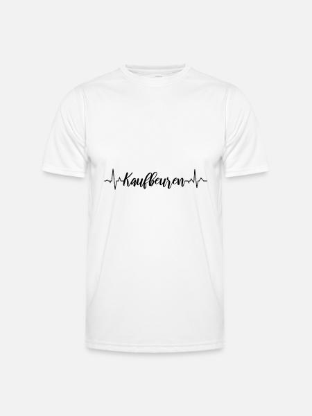 EKG Kaufbeuren - Männer Funktions-T-Shirt - Weiß