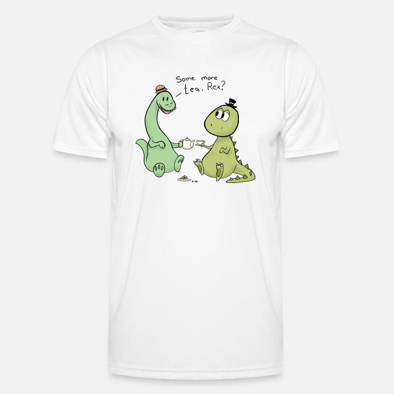 Tea Rex Männer Funktions-T-Shirt