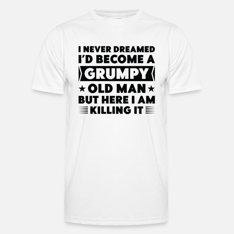 Grumpy Old Man Men's Functional T-Shirt