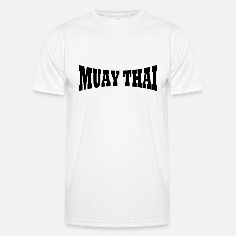 Muay Thai lettering Men's Functional T-Shirt