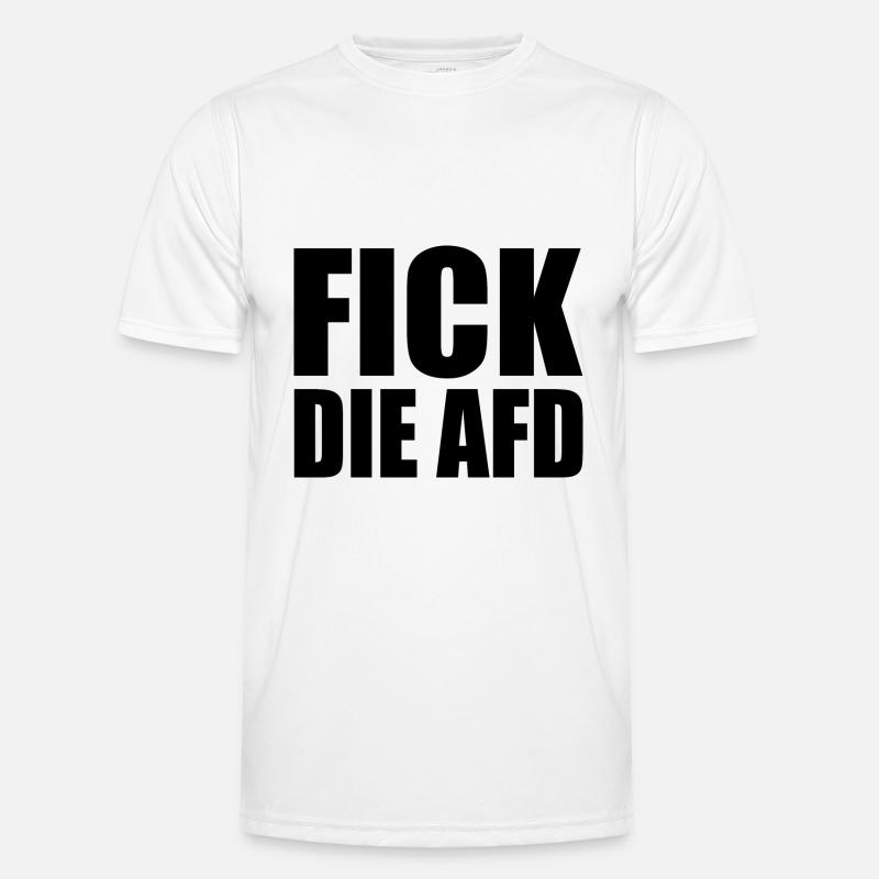 Fick die afd Männer Funktions-T-Shirt