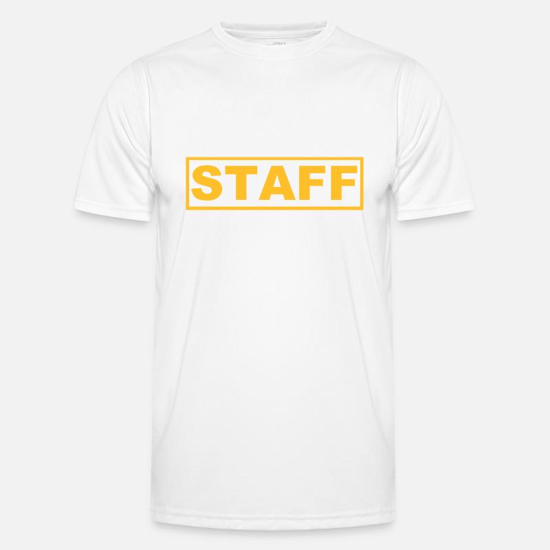 Staff - Mitarbeiter - Security Männer Funktions-T-Shirt