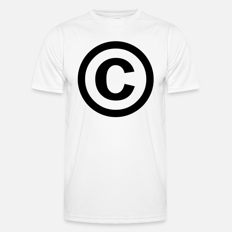 copyright Männer Funktions-T-Shirt