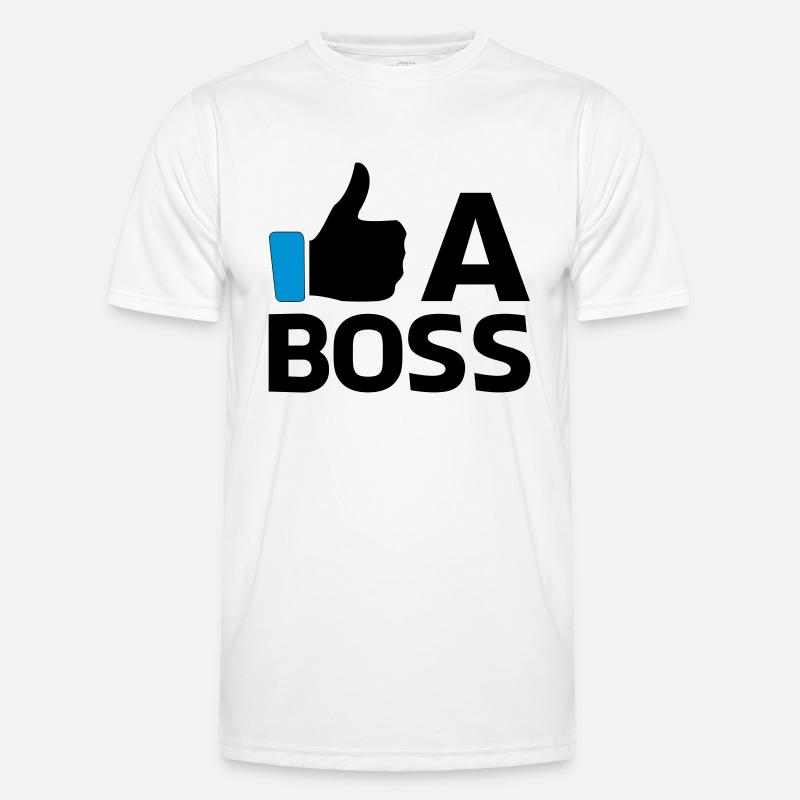 Like a Boss - Men's Functional T-Shirt - white