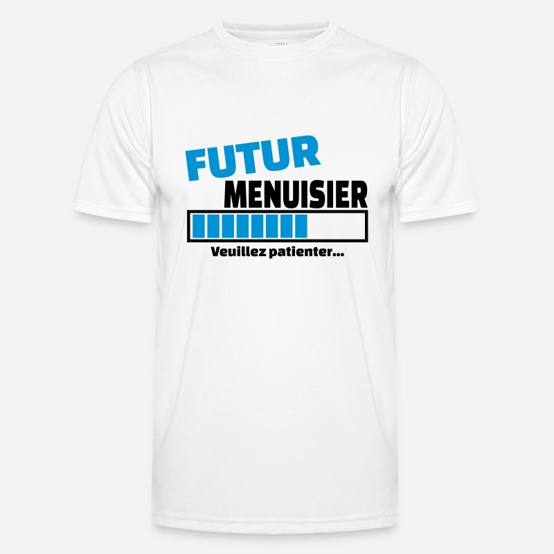 futur menuisier T-shirt sport Homme