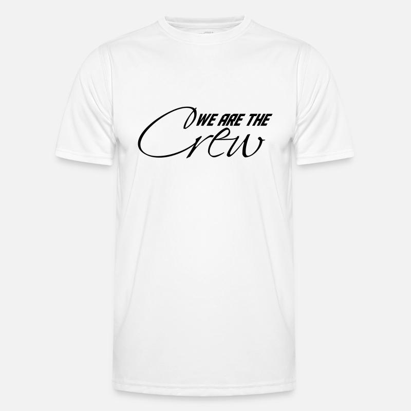 We are the Crew - Men's Functional T-Shirt - white
