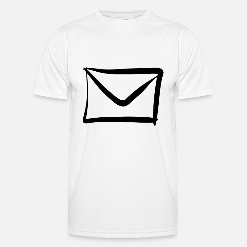 Letter / Envelope icon. Post / E-Mail. Men's Functional T-Shirt