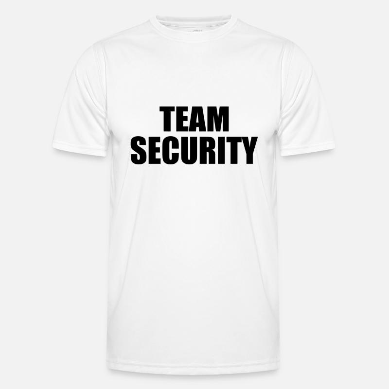 Team security Männer Funktions-T-Shirt