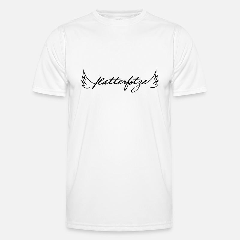Flatterfotze Männer Funktions-T-Shirt