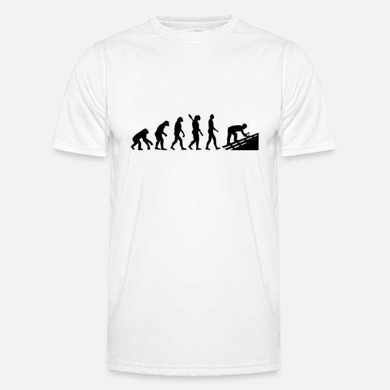 Evolution Roofer - Men's Functional T-Shirt - white
