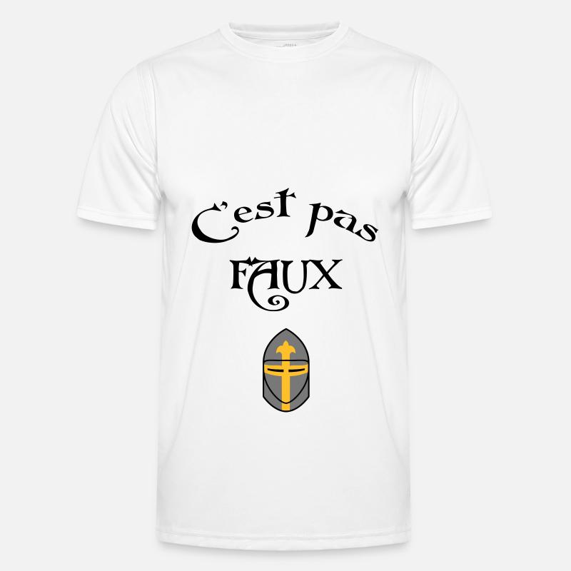 C'est pas faux ! T-shirt sport Homme