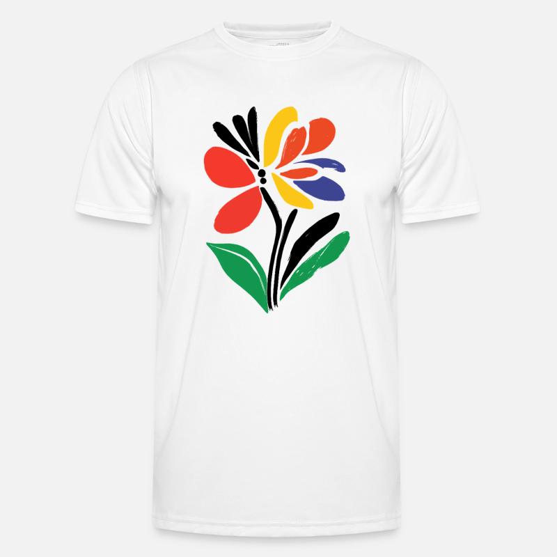 Fleurs - Printemps - Été - Fleurs T-shirt sport Homme