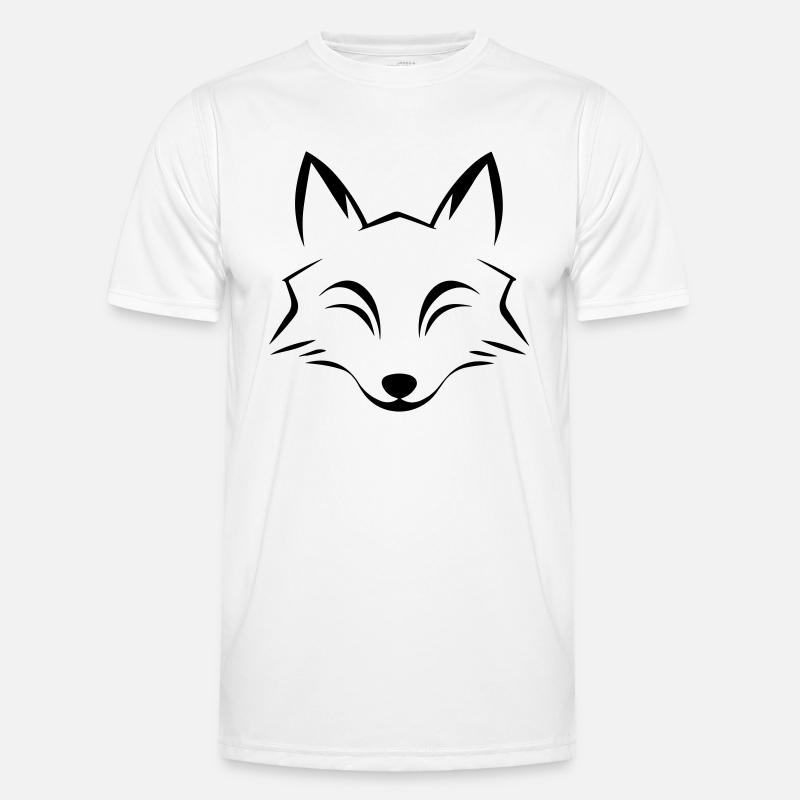 Fuchskopf Männer Funktions-T-Shirt