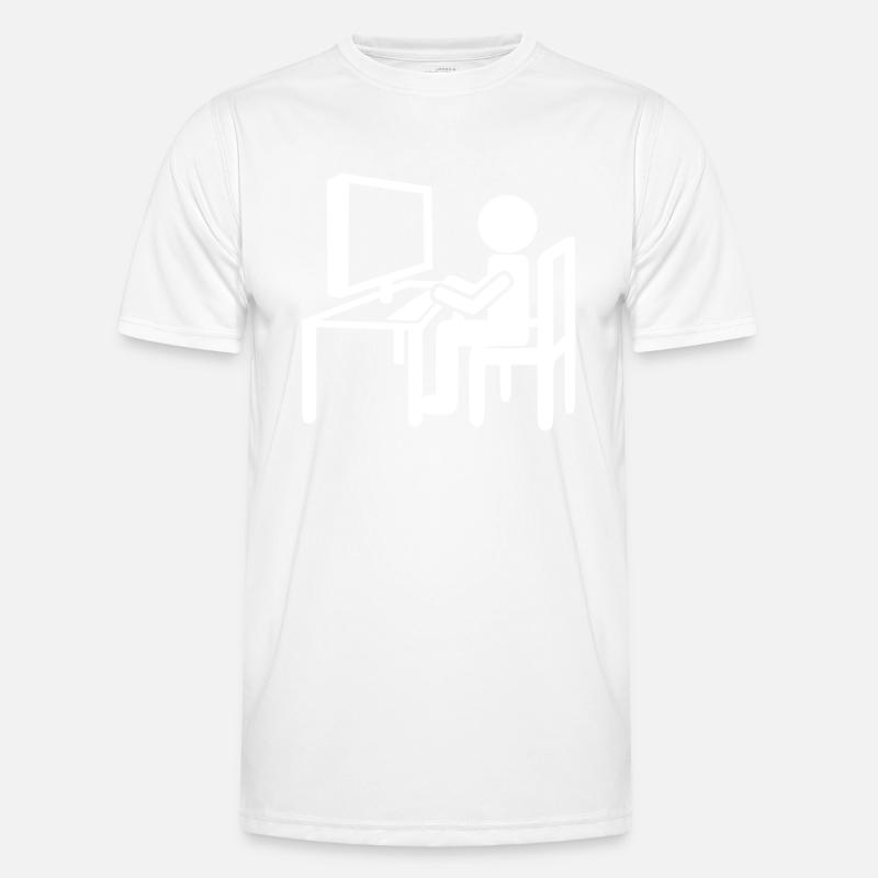 Programmierer - IT - Computer - Männer Funktions-T-Shirt - Weiß