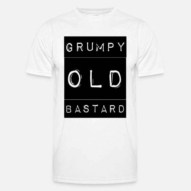 Grumpy - Men's Functional T-Shirt - white