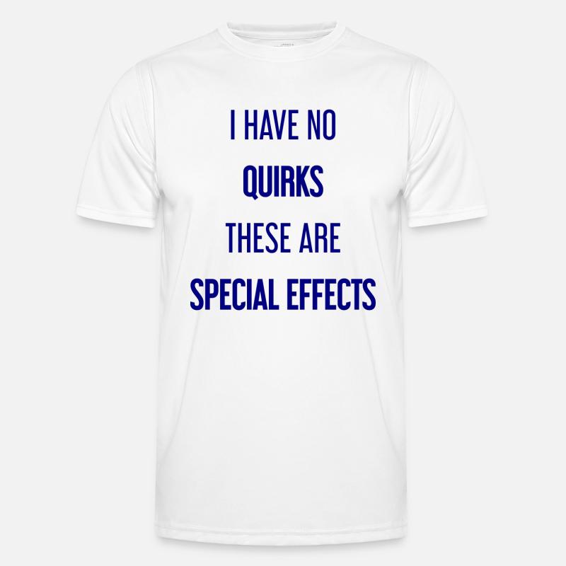 Pas de bizarreries, juste des effets spéciaux ! T-shirt sport Homme