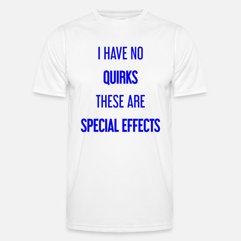 Pas de bizarreries, juste des effets spéciaux ! T-shirt sport Homme