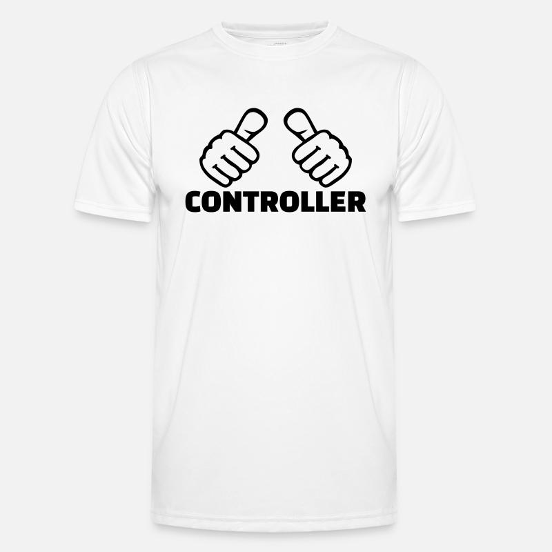 Controller - Men's Functional T-Shirt - white