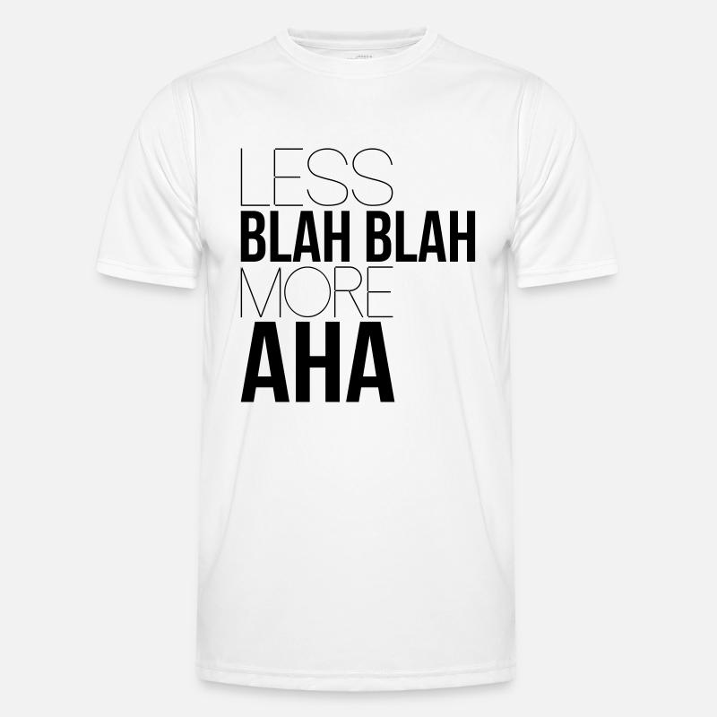 less blah blah Men's Functional T-Shirt