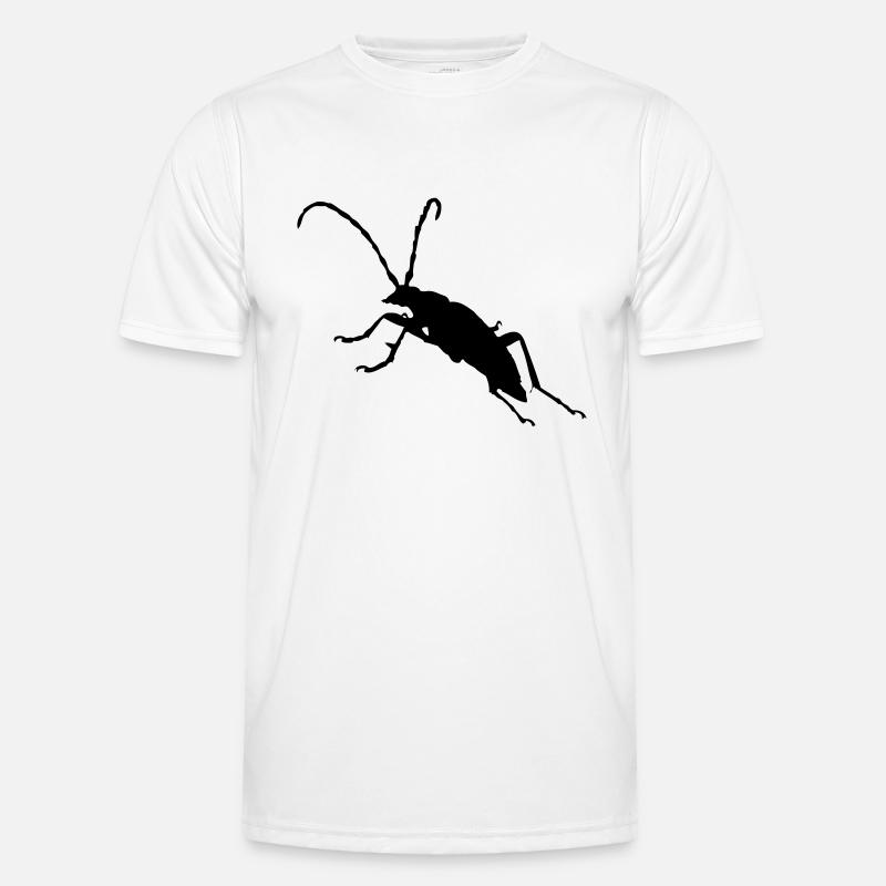 Käfer Bug - Männer Funktions-T-Shirt - Weiß
