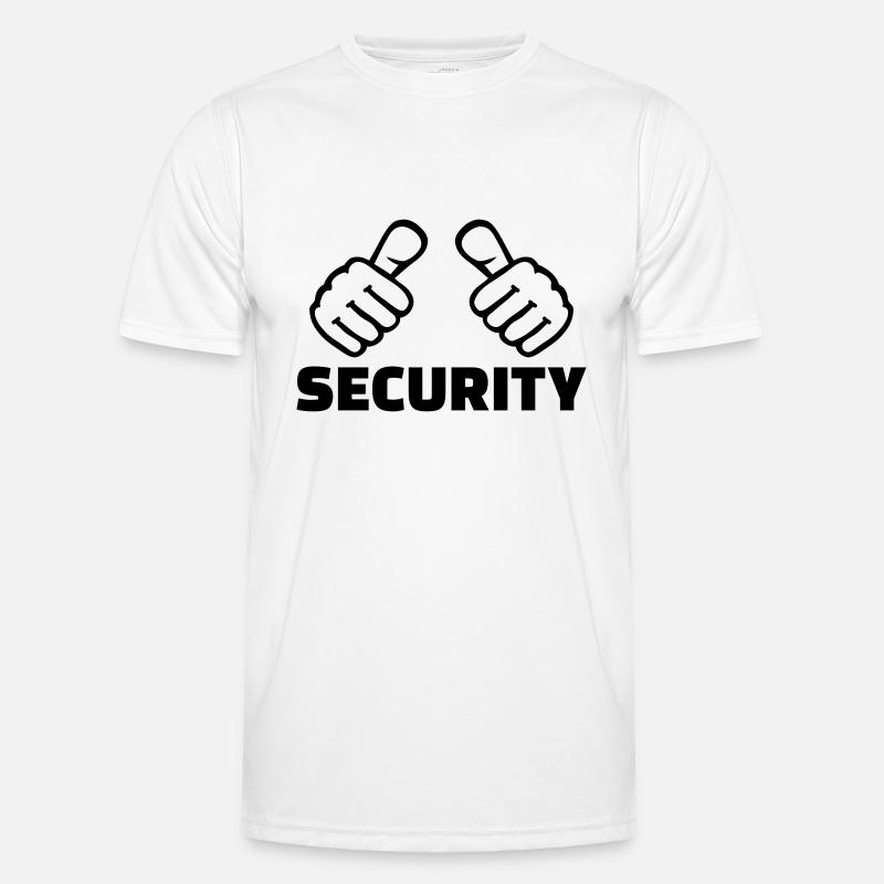 Security - Men's Functional T-Shirt - white