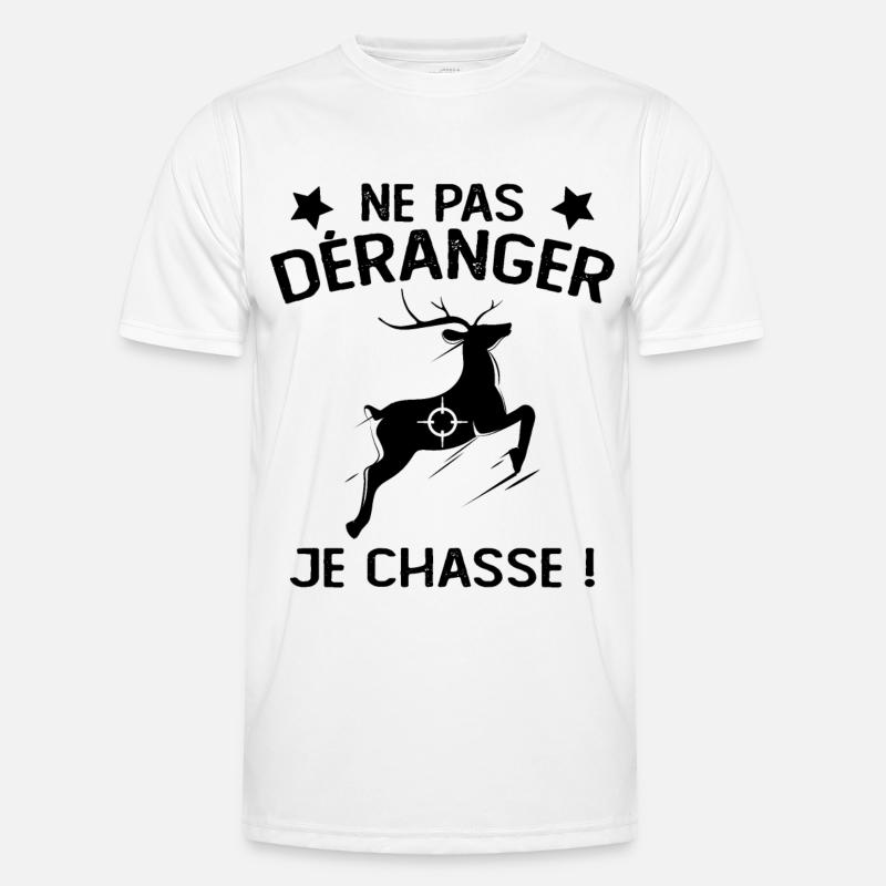 Ne Pas déranger Je Chasse ! T-shirt sport Homme