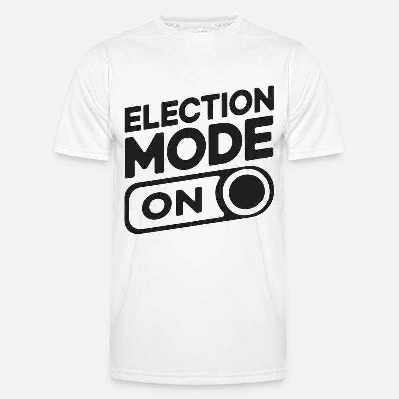 Election Mode On Men's Functional T-Shirt