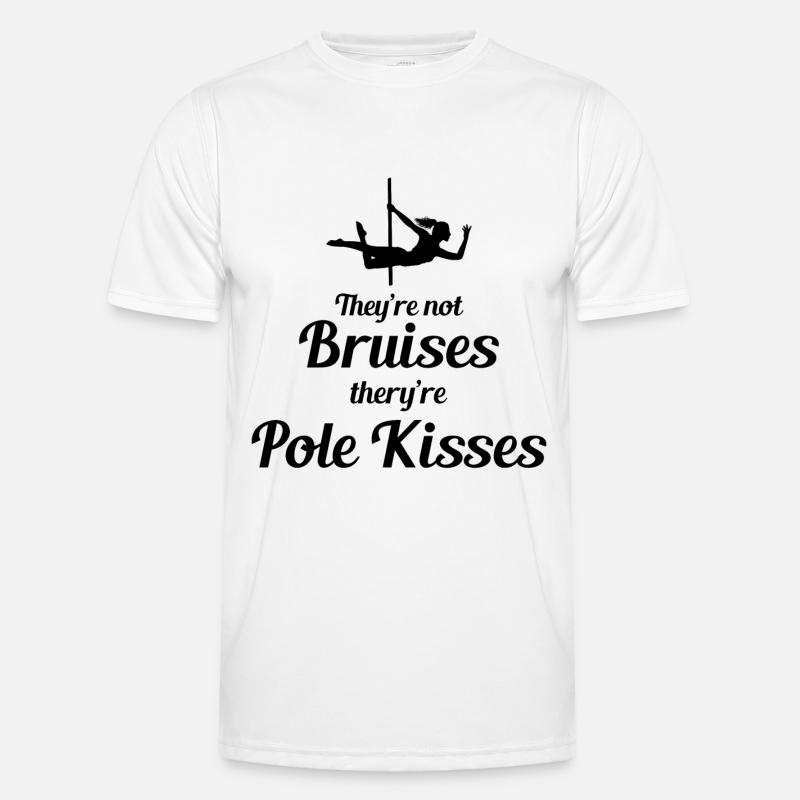 Pole Sport Dance Dancer Competition Acrobatics Men's Functional T-Shirt