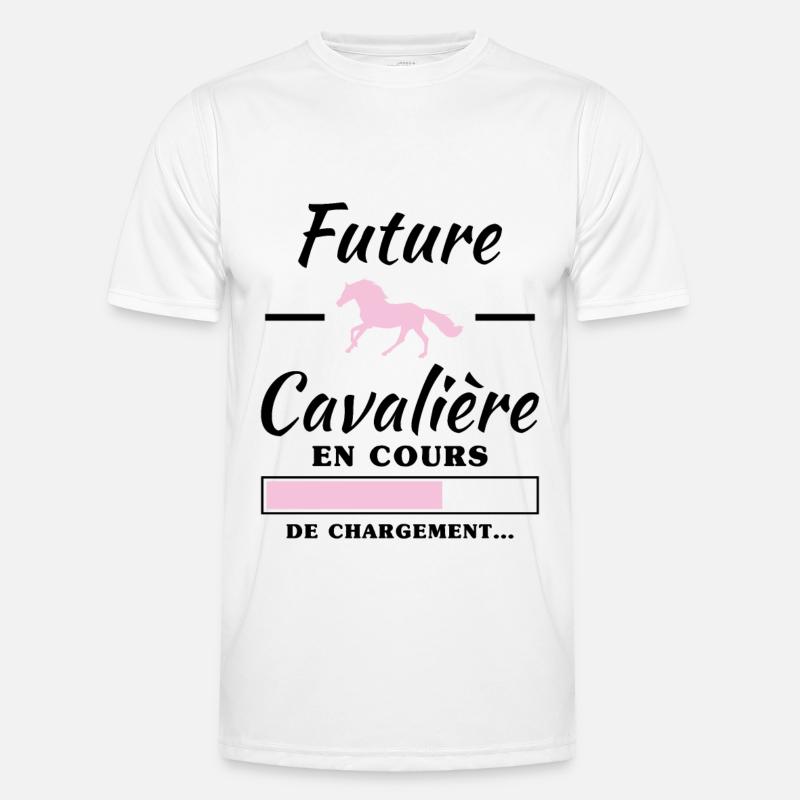 future cavalière - spécial maternité T-shirt sport Homme