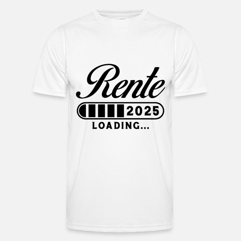 Rente 2025 Loading Männer Funktions-T-Shirt