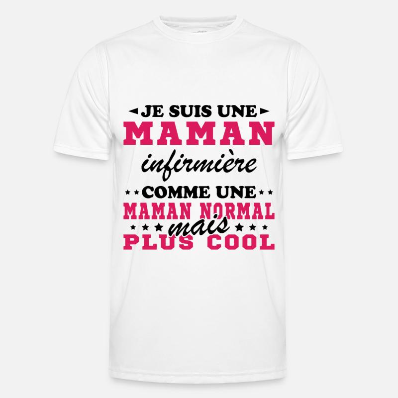 Ich bin eine Krankenschwester Männer Funktions-T-Shirt