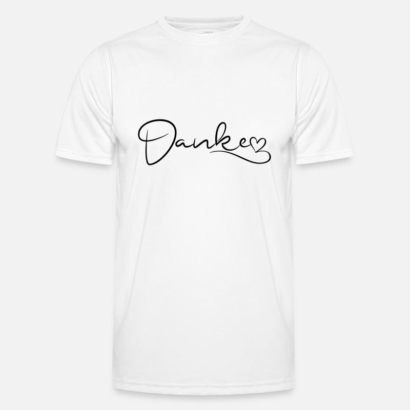 Thank You Scripture with Heart Men's Functional T-Shirt