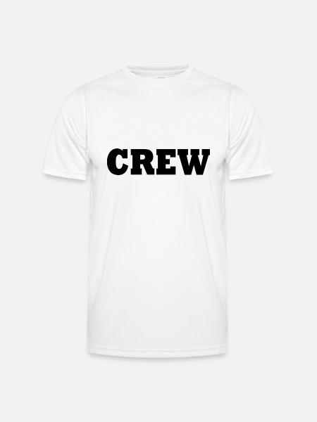 Crew - Men's Functional T-Shirt - white