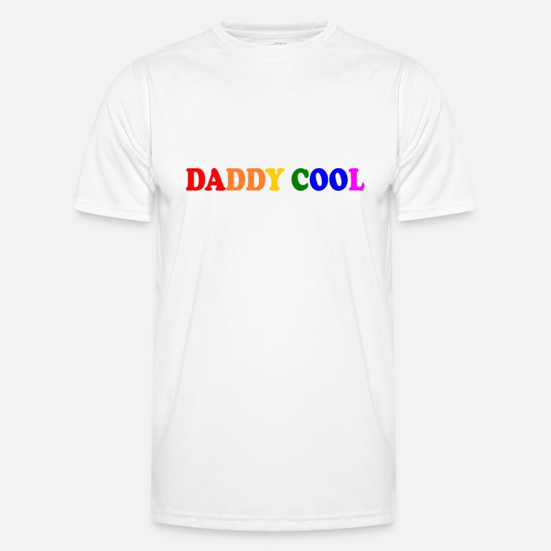 Daddy cool - Men's Functional T-Shirt - white
