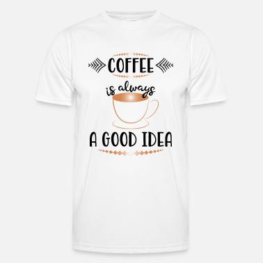 caffè Maglietta sportiva per uomo