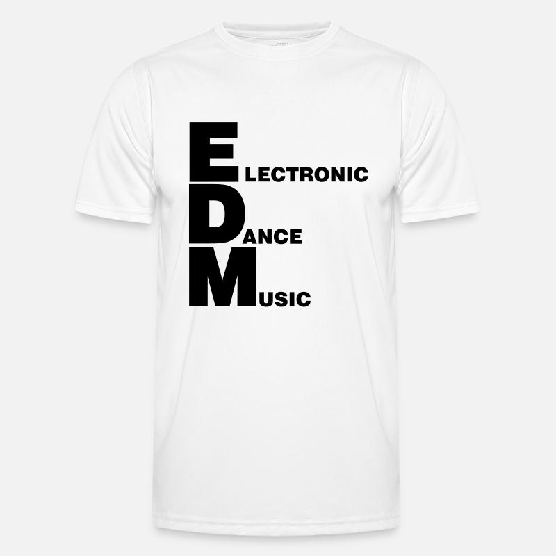 ELECTRO,DUBSTEP,EDM,MUSIQUE,DANSE,ELECTRONIQUE, T-shirt sport Homme