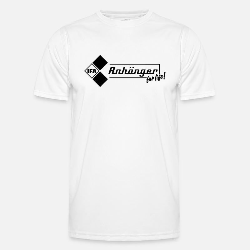 IFA Trailers for life - Men's Functional T-Shirt - white