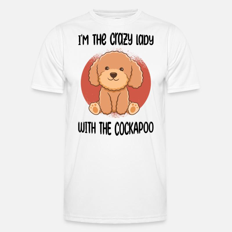 Cockapoo - Men's Functional T-Shirt - white