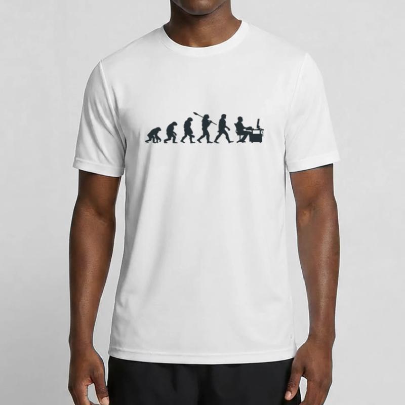 Darwin Evolution for Geeks 💻 Men's Functional T-Shirt