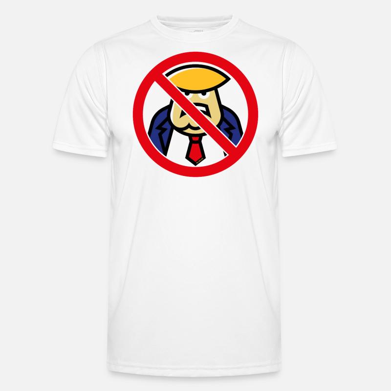 Donald Prohibition (panneau d’interdiction) T-shirt sport Homme