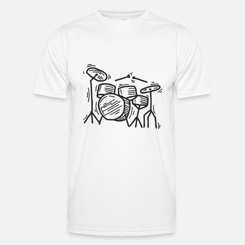 Batterie Drummer Men's Functional T-Shirt
