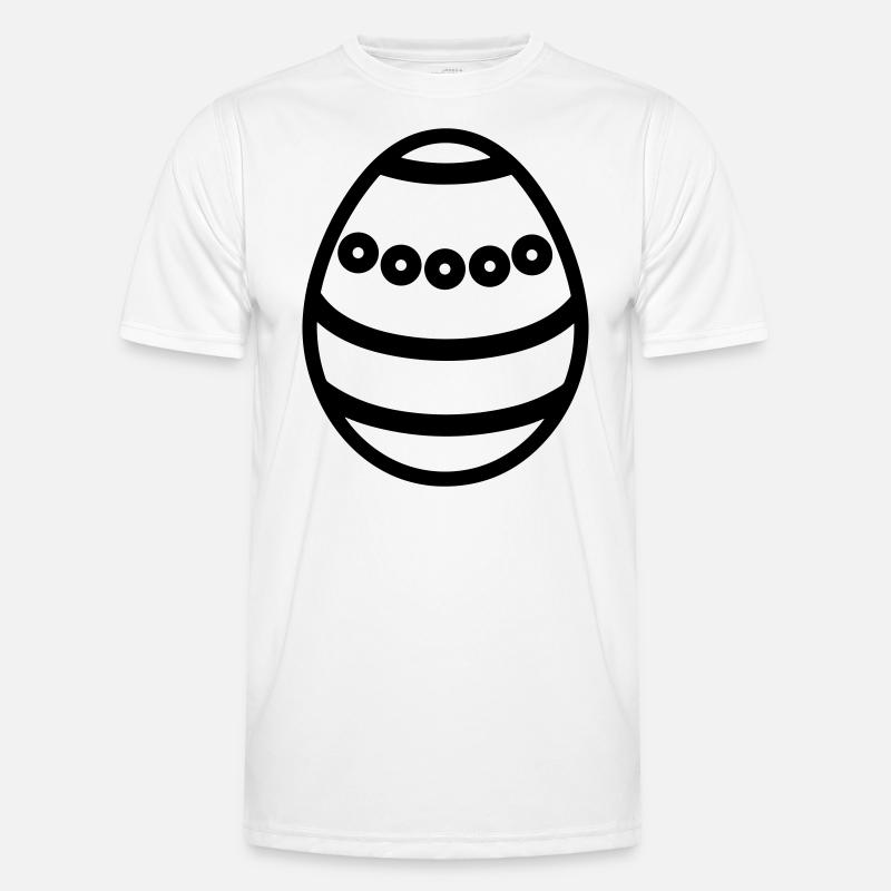 Easter Egg - Men's Functional T-Shirt - white