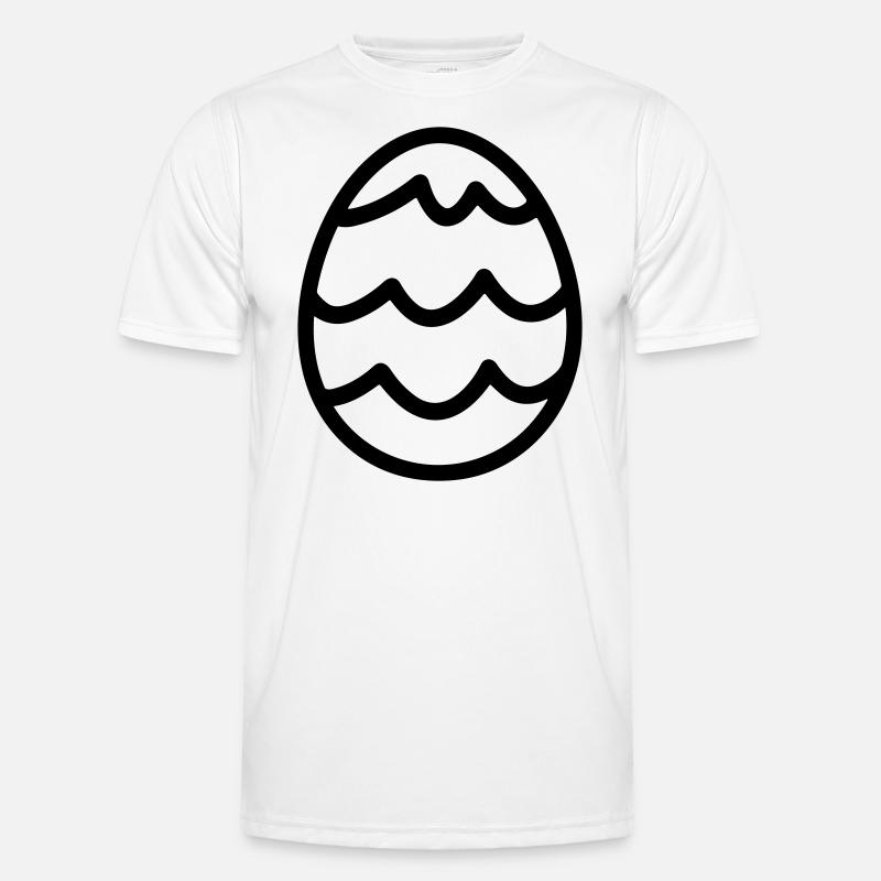 Easter Egg - Men's Functional T-Shirt - white