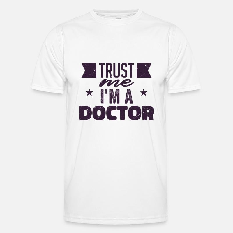 Vertrau mir, ich bin ein Arzt | Doktor Geschenk Männer Funktions-T-Shirt
