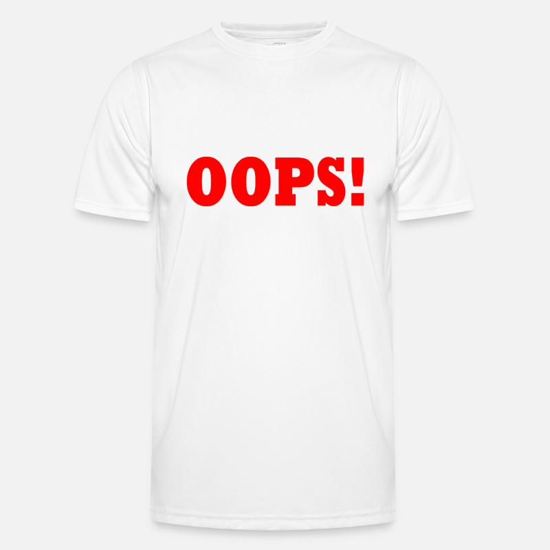 Oops Men's Functional T-Shirt
