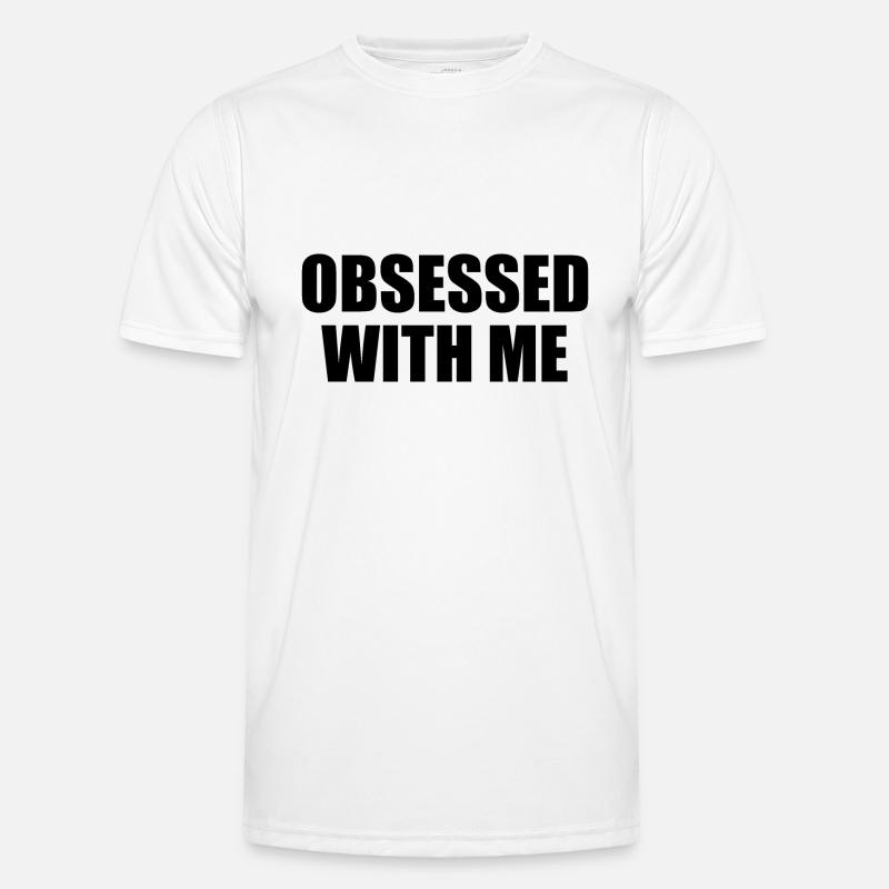 obsessed with me T-shirt sport Homme