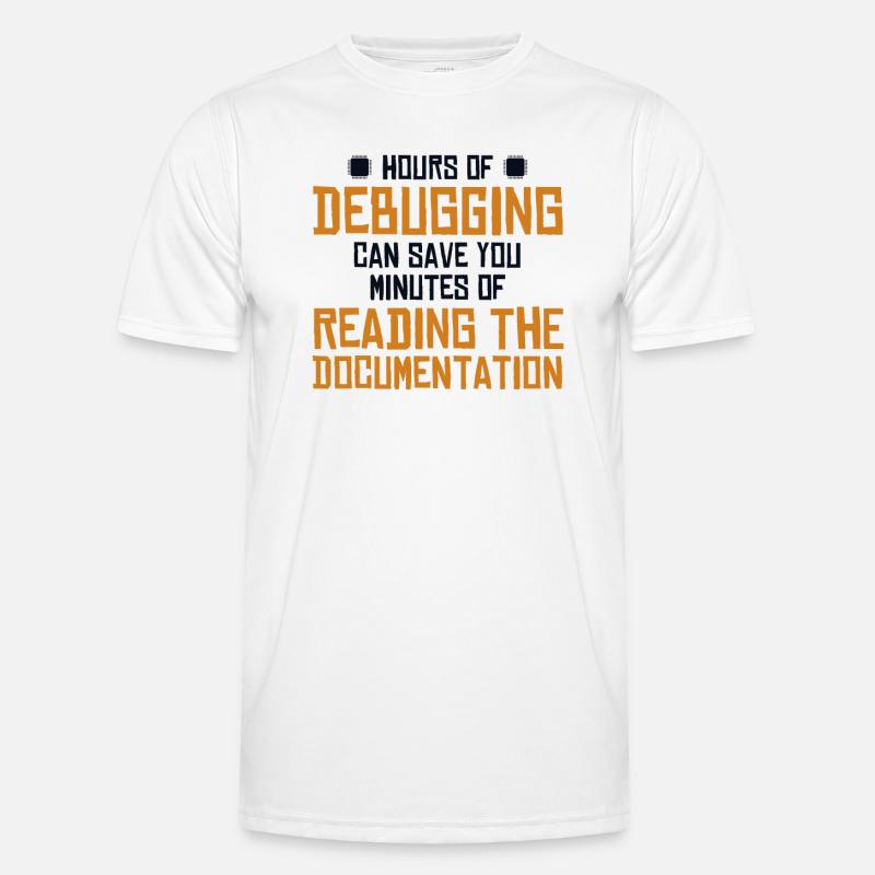 Hours Of Debugging Softwareingenieur Developer Männer Funktions-T-Shirt